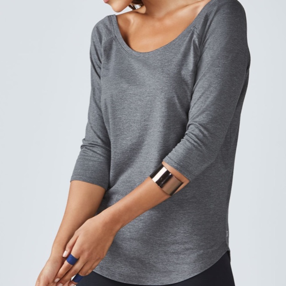 Fabletics Grey Palisades Tee